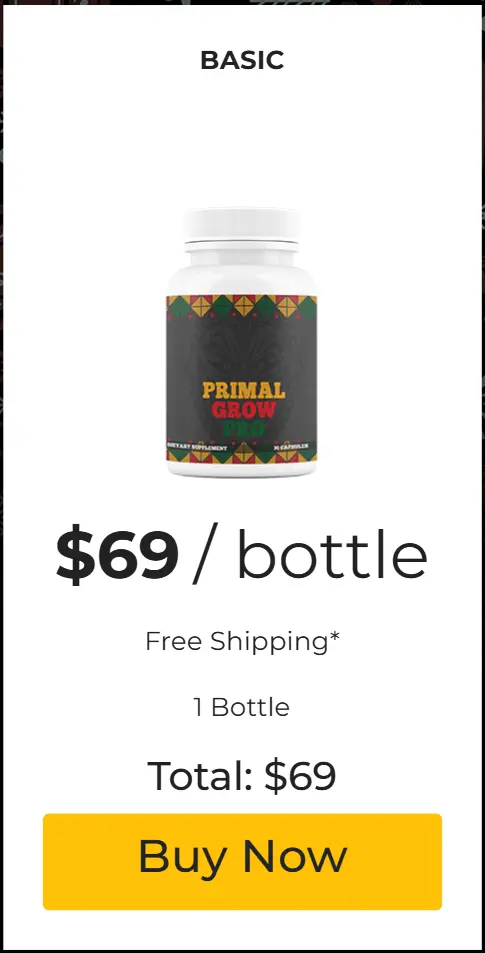 Primal Grow Pro 1 Bottle